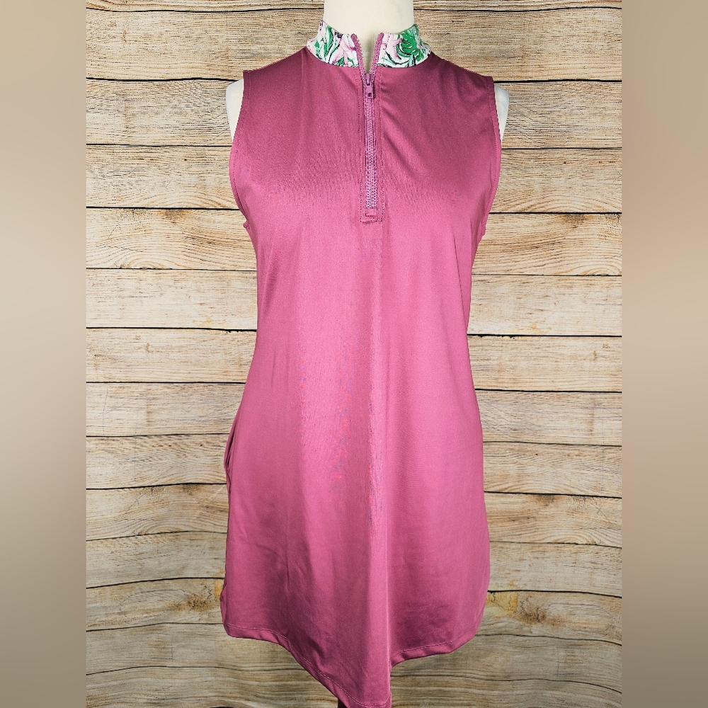 Tommy Bahama Golf Dress Pickleball Tennis Sleeveless Dress with Pockets Size XL